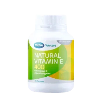 Ảnh sản phẩm Viên bảo vệ da, tim, não Mega We Care Natural Vitamin E 400 IU 1