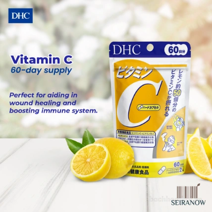 Viên uống bổ sung vitamin C DHC 60 Days Nhật Bản ảnh 10