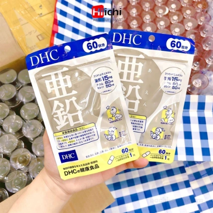 Viên uống bổ sung kẽm ZinC DHC 60 Day Nhật Bản ảnh 4