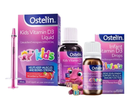 Ostelin Kids Vitamin D3  thuốc nước bổ sung vitamin D cho trẻ em ảnh 1