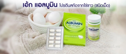 Viên uống Protein lòng trắng trứng EGG Albumin Powder Tablet Dietary Supplement Product ảnh 14