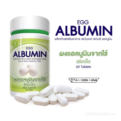 Viên uống Protein lòng trắng trứng EGG Albumin Powder Tablet Dietary Supplement Product ảnh 15