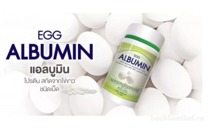 Viên uống Protein lòng trắng trứng EGG Albumin Powder Tablet Dietary Supplement Product ảnh 16