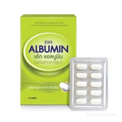 Viên uống Protein lòng trắng trứng EGG Albumin Powder Tablet Dietary Supplement Product ảnh 17
