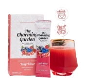 Ảnh sản phẩm Bột hòa tan bổ xung chất xơ giảm cân The Charming Garden Jelly Fiber vị dâu thơm ngon 1