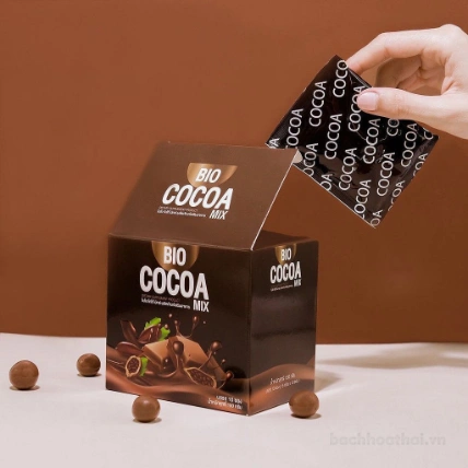 Detox cơ thể giảm thèm ăn Ca cao hòa tan Khunchan My Bio Cocoa Coffee  ảnh 8