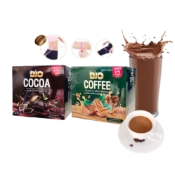 Ảnh sản phẩm Detox cơ thể giảm thèm ăn Ca cao hòa tan Khunchan My Bio Cocoa Coffee  1