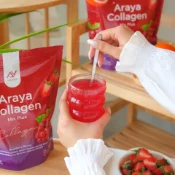 Ảnh sản phẩm Bột uống bổ sung Collagen trẻ hóa làn da và cân bằng nội tiết tố Araya Collagen Thái Lan   2