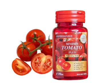 Ảnh sản phẩm Viên uống chiết xuất cà chua trắng da min and min Tomato Plus Whitening Blink Thái Lan 1