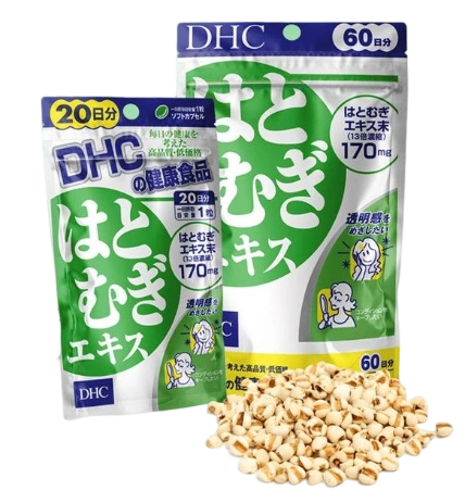 Viên uống trắng da DHC Hatomugi Coix Extract chiết xuất hạt ý dĩ  Nhật Bản ảnh 1
