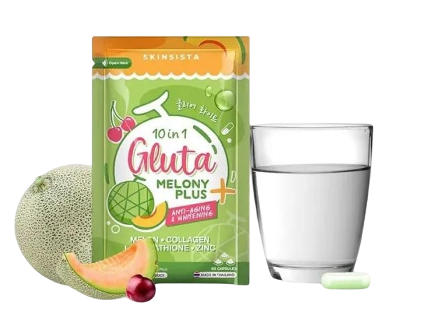 Viên uống trắng da giảm sắc tố da 10 in 1 Gluta Melony Plus+