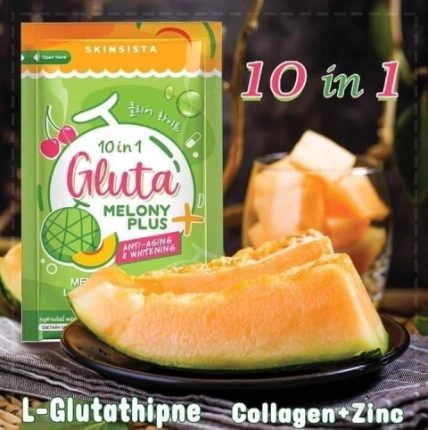 Viên uống trắng da 10 in 1 Gluta Melony Plus+ ảnh 2
