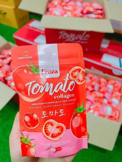 Froza Tomato Collagen dưỡng trắng, sáng da tự nhiên ảnh 3