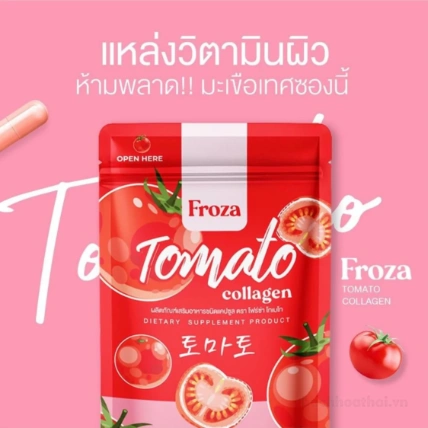 Froza Tomato Collagen dưỡng trắng, sáng da tự nhiên ảnh 16