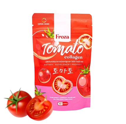 Froza Tomato Collagen dưỡng trắng, sáng da tự nhiên ảnh 1