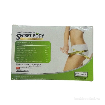 Viên giảm cân cho cơ địa khó Secret Body Dietary Supplement Product ảnh 9