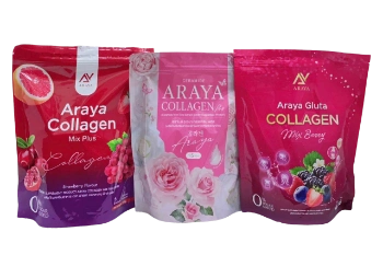 Ảnh sản phẩm Bột uống bổ sung Collagen trẻ hóa làn da và cân bằng nội tiết tố Araya Collagen Thái Lan   1