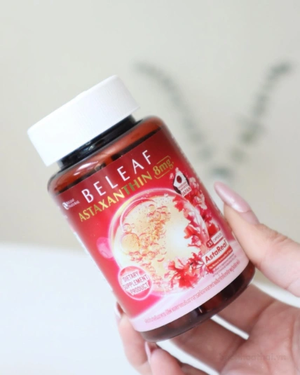 Viên uống chống oxy hoá và trẻ hoá da Beleaf Astaxanthin 8mg chiết xuất tảo đỏ
ảnh 3