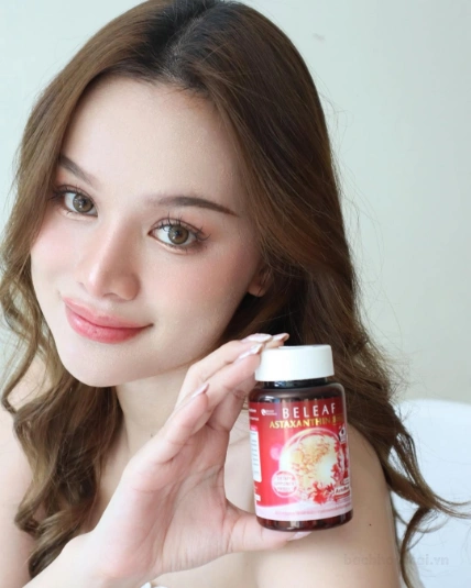 Viên uống chống oxy hoá và trẻ hoá da Beleaf Astaxanthin 8mg chiết xuất tảo đỏ
ảnh 9