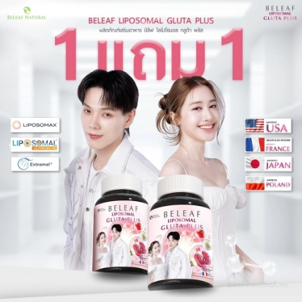 Viên uống dưỡng trắng và trẻ hoá da Beleaf Liposomal Gluta Plus 
 ảnh 11