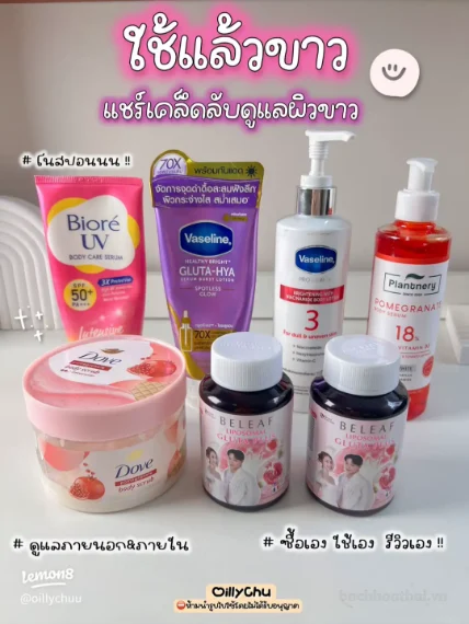 Viên uống dưỡng trắng và trẻ hoá da Beleaf Liposomal Gluta Plus 
 ảnh 3