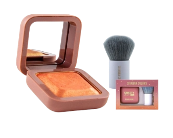 Ảnh sản phẩm Set phấn má và cọ Sivanna Colors Sweety Just For You 1