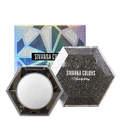 Phấn bắt sáng hạt ngọc trai siêu mịn Sivanna Colors Ultra Diamond Highlight Power ảnh 1