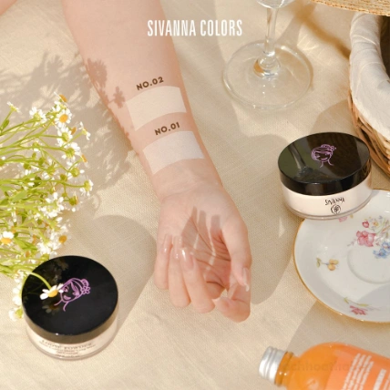 Phấn phủ dạng bột Sivanna Loose Powder Shine-Control Sheer-Long Wear F010  ảnh 15