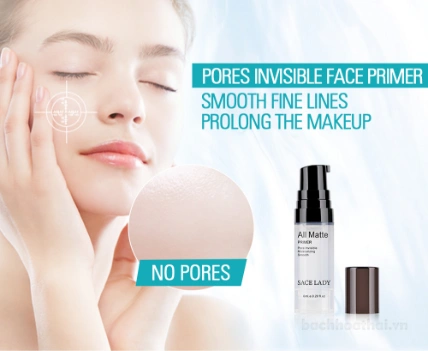 Gel lót trang điểm SACE LADY che lỗ chân lông kiểm soát dầu lâu trôi (SL211) ảnh 7
