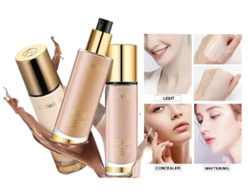 Ảnh sản phẩm Kem nền nước O.TWO.O kiềm dầu Invisible Cover Foundation 30ml 1