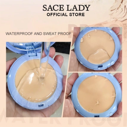 Phấn phủ kiềm dầu Sace Lady Lasting Waterproof Pressed Powder 10g ảnh 7