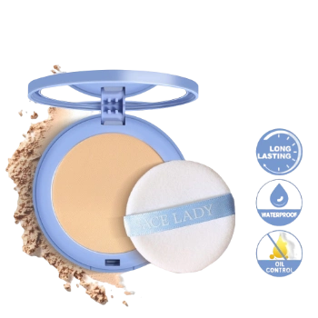 Ảnh sản phẩm Phấn phủ kiềm dầu Sace Lady Lasting Waterproof Pressed Powder 10g 1