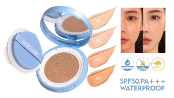 Ảnh sản phẩm Phấn nước BB Cushion kiềm dầu chống nước, chống nắng SACE LADY Lasting Waterproof  SPF 50 1