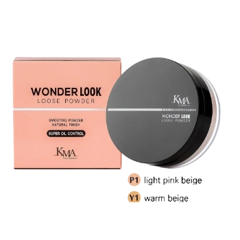 Ảnh sản phẩm Phấn phủ kiềm dầu KMA Wonder Look Loose Powder mềm mịn  1