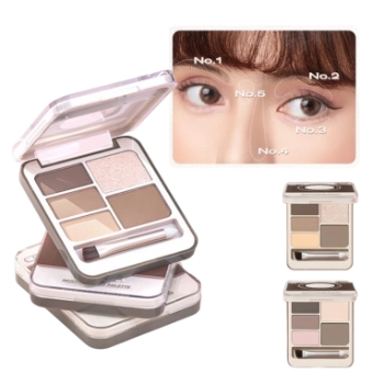 Ảnh sản phẩm Bảng phấn trang điểm đa năng JUDYDOLL multi 5-color palette  1