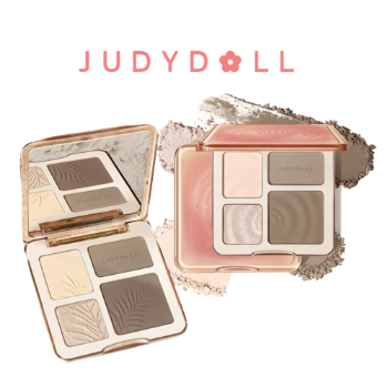 Ảnh sản phẩm JUDY DOLL Highlight & Contour - Phấn bắt sáng và tạo khối tự nhiên, lâu trôi, chống nước 1