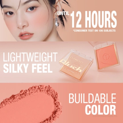 Phấn má hồng O.TWO.O Blush Powder 5g  ảnh 2