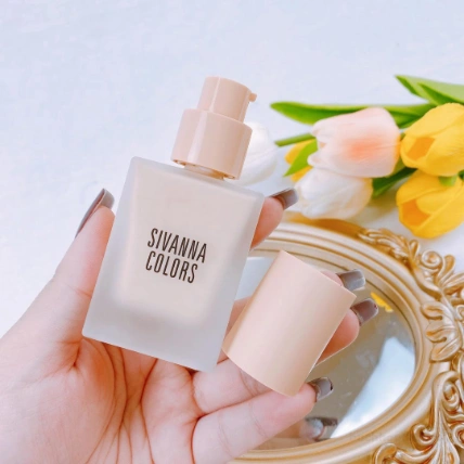 Kem nền kiềm dầu che khuyết điểm Sivanna Colors Silky Matte Coverage Foundation HF118   ảnh 3