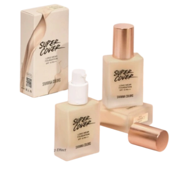Ảnh sản phẩm Kem nền kiềm dầu che khuyết điểm Sivanna Colors Silky Matte Coverage Foundation HF118   1