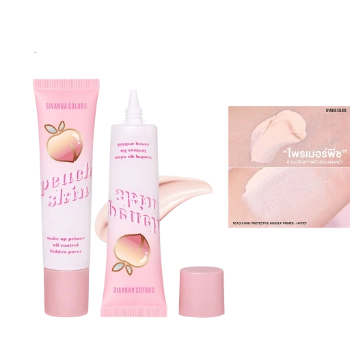 Ảnh sản phẩm Kem lót kiềm dầu che phủ lỗ chân lông Sivanna Colors Peach Skin Protective Makeup Primer  1