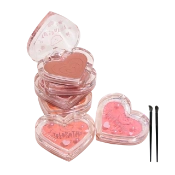 Ảnh sản phẩm Phấn má hồng và phấn bắt sáng dạng nén Sivanna Colors Sweethearts Perfect Flush Blush  1