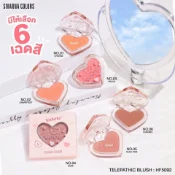 Ảnh sản phẩm Phấn má hồng và phấn bắt sáng dạng nén Sivanna Colors Sweethearts Perfect Flush Blush  2