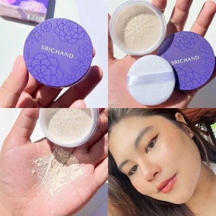 Phấn phủ bột trong suốt Srichand Bare To Perfect Translucent Powder Thái Lan ảnh 5