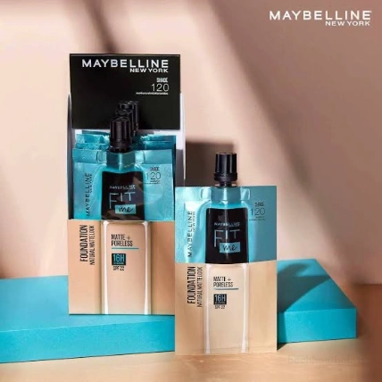 Kem nền dạng lỏng kiềm dầu Maybelline New York Fit Me Matte + Poreless 16H Oil Control  ảnh 6