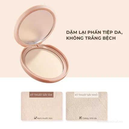 Phấn phủ che khuyết điểm kiềm dầu JUDYDOLL Soft & Velvet Matte Powder Foundation  ảnh 7