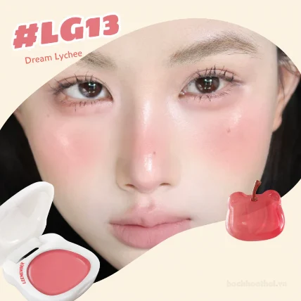 Má hồng Leemember Teddy Bear Bakery Blush Cream đa năng ảnh 9