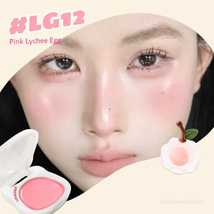 Má hồng Leemember Teddy Bear Bakery Blush Cream đa năng ảnh 10