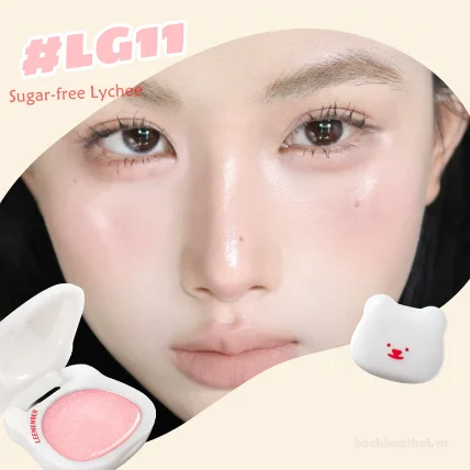 Má hồng Leemember Teddy Bear Bakery Blush Cream đa năng ảnh 11