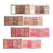 Ảnh sản phẩm Bảng phấn tạo khối má hồng đa năng 4 ô O.TWO.O Grooming Powder Contour Bronzer Blusher 
 1
