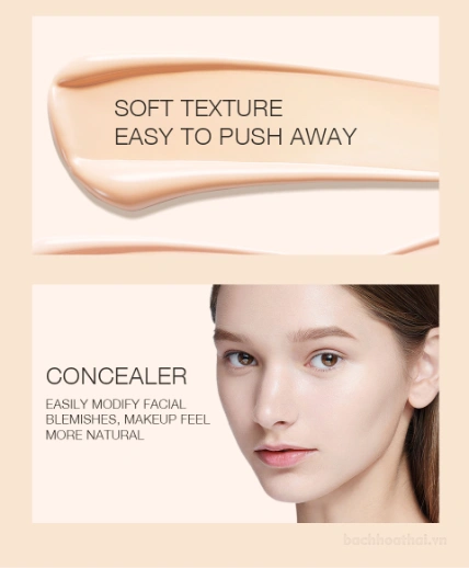 Kem nền kiềm dầu siêu mỏng nhẹ O.TWO.O BB Beauty Skin Nude Effect
ảnh 4
